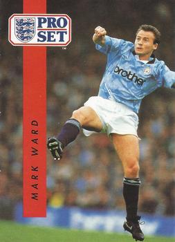 Mark Ward Manchester City 1990/91 Pro Set #137
