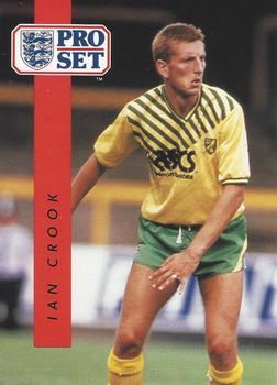 Ian Crook Norwich City 1990/91 Pro Set #159