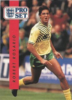 Robert Rosario Norwich City 1990/91 Pro Set #163