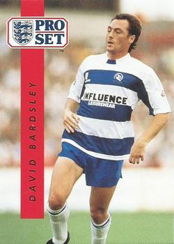 David Bardsley Queens Park Rangers 1990/91 Pro Set #180