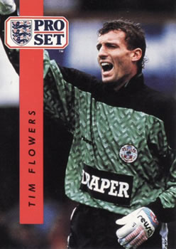 Tim Flowers Southampton 1990/91 Pro Set #201