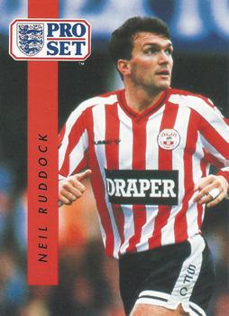 Neil Ruddock Southampton 1990/91 Pro Set #205
