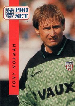 Tony Norman Sunderland 1990/91 Pro Set #215