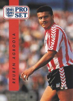 Reuben Agboola Sunderland 1990/91 Pro Set #217