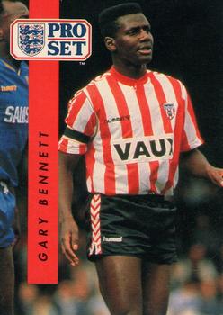 Gary Bennett Sunderland 1990/91 Pro Set #222