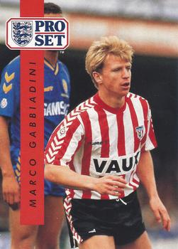 Marco Gabbiadini Sunderland 1990/91 Pro Set #223