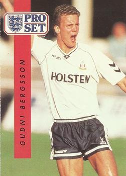 Gudni Bergsson Tottenham Hotspur 1990/91 Pro Set #226