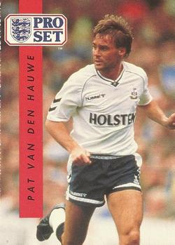 Pat Van Den Hauwe Tottenham Hotspur 1990/91 Pro Set #230