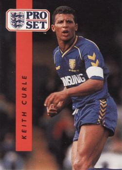 Keith Curle Wimbledon 1990/91 Pro Set #239