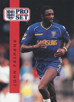 John Fashanu Wimbledon 1990/91 Pro Set #245