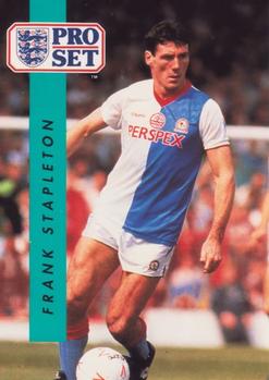 Frank Stapleton Blackburn Rovers 1990/91 Pro Set #251