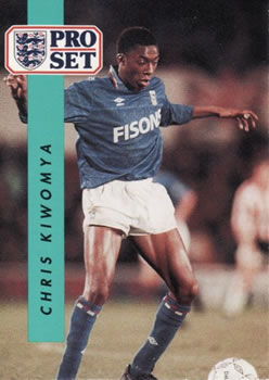 Chris Kiwomya Ipswich Town 1990/91 Pro Set #262