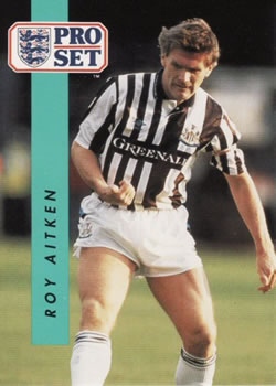 Roy Aitken Newcastle United 1990/91 Pro Set #274