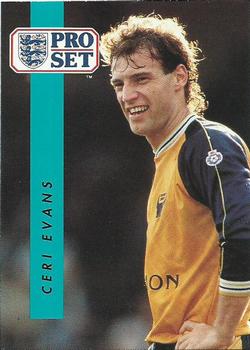 Ceri Evans Oxford United 1990/91 Pro Set #281