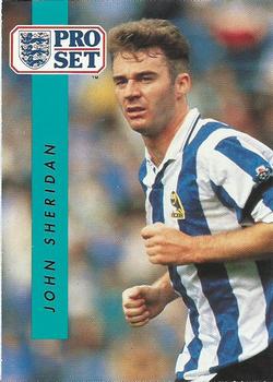 John Sheridan Sheffield Wednesday 1990/91 Pro Set #292