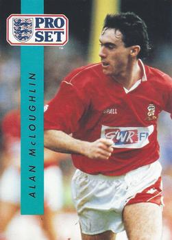 Alan McLoughlin Swindon Town 1990/91 Pro Set #294