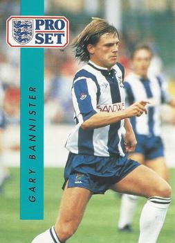 Gary Bannister West Bromwich Albion 1990/91 Pro Set #295
