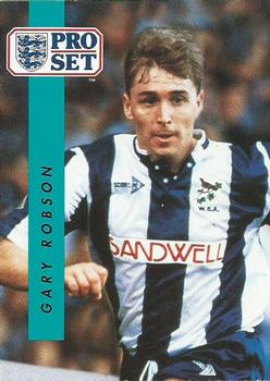 Gary Robson West Bromwich Albion 1990/91 Pro Set #296