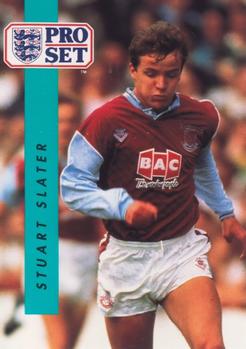 Stuart Slater West Ham United 1990/91 Pro Set #299