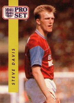 Steve Davis Burnley 1990/91 Pro Set #302