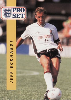 Jeff Eckhardt Fulham 1990/91 Pro Set #308