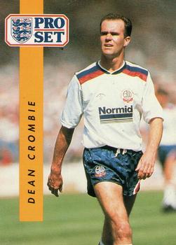 Dean Crombie Bolton Wanderers 1990/91 Pro Set #311