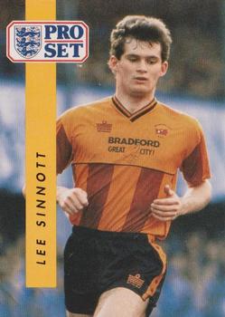 Lee Sinnott Bradford City 1990/91 Pro Set #313