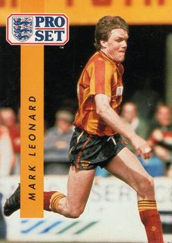 Mark Leonard Bradford City 1990/91 Pro Set #315