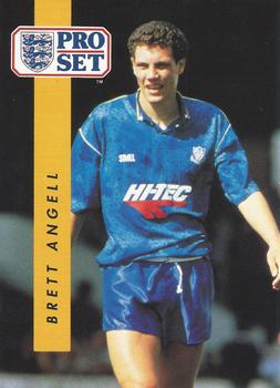 Brett Angell Southend United 1990/91 Pro Set #318