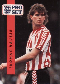 Thomas Hauser Sunderland 1990/91 Pro Set #323