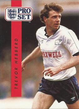 Trevor Hebberd Derby County 1990/91 Pro Set #324
