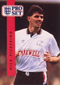 Nick Pickering Derby County 1990/91 Pro Set #325