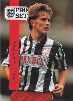 Craig Ramage Derby County 1990/91 Pro Set #326