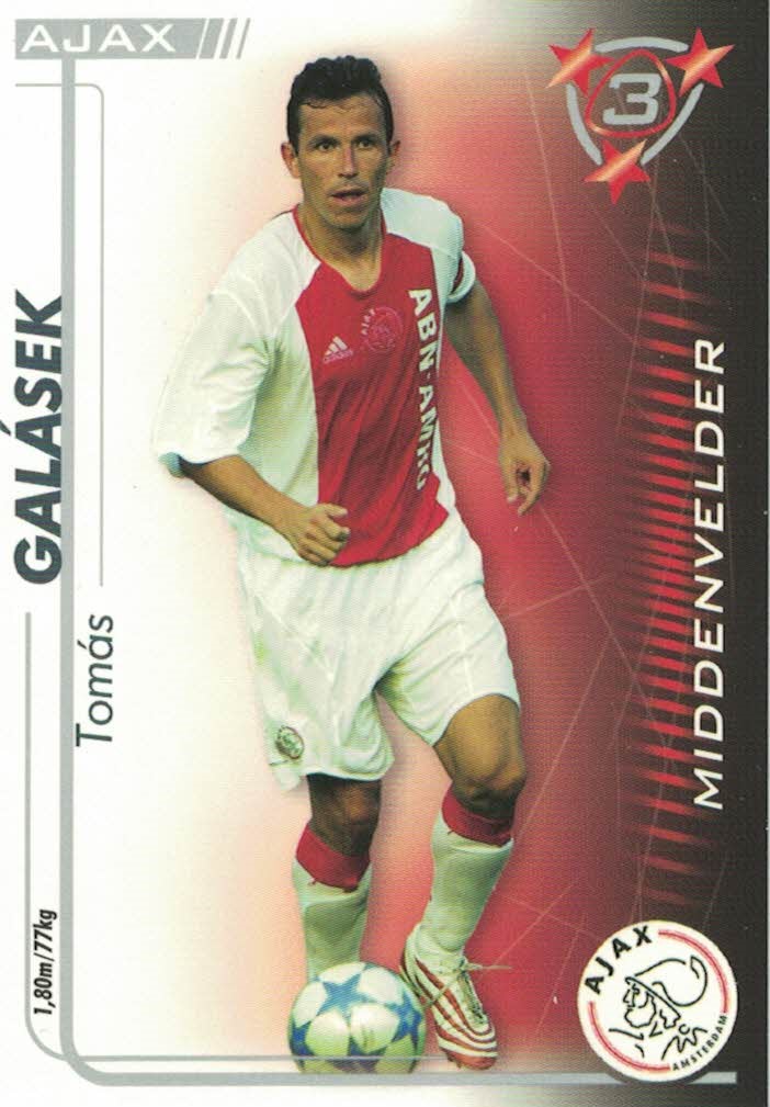 Tomas Galasek AFC Ajax 2005/06 Eredivisie Magic Box Int. #29