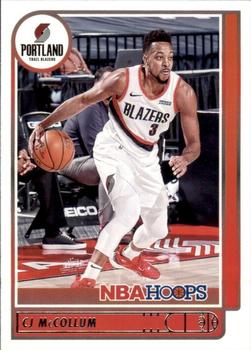 CJ McCollum Portland Trail Blazers 2021/22 Panini Hoops NBA #81