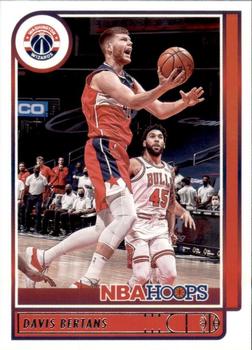 Davis Bertans Washington Wizards 2021/22 Panini Hoops NBA #130