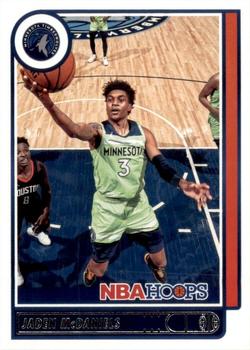 Jaden McDaniels Minnesota Timberwolves 2021/22 Panini Hoops NBA #191