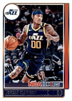 Jordan Clarkson Utah Jazz 2021/22 Panini Hoops NBA #199