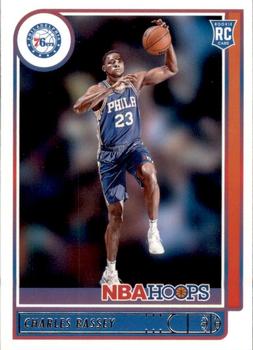Charles Bassey Philadelphia 76ers 2021/22 Panini Hoops NBA Base Rookies #217