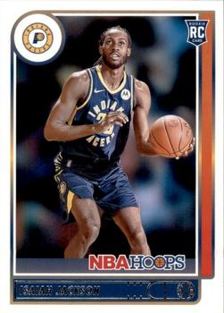 Isaiah Jackson Indiana Pacers 2021/22 Panini Hoops NBA Base Rookies #223