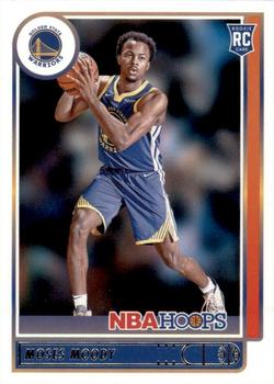 Moses Moody Golden State Warriors 2021/22 Panini Hoops NBA Base Rookies #229