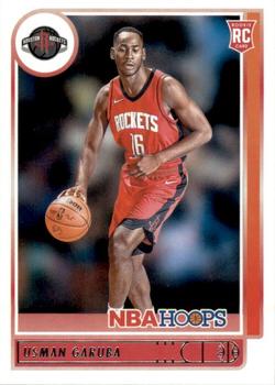 Usman Garuba Houston Rockets 2021/22 Panini Hoops NBA Base Rookies #238