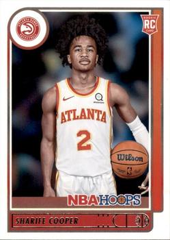 Sharife Cooper Atlanta Hawks 2021/22 Panini Hoops NBA Base Rookies #249