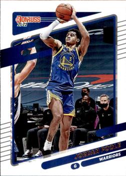 Jordan Poole Golden State Warriors 2021/22 Panini Donruss Basketball #13