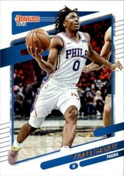 Tyrese Maxey Philadelphia 76ers 2021/22 Panini Donruss Basketball #48