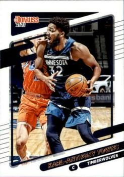 Karl-Anthony Towns Minnesota Timberwolves 2021/22 Panini Donruss Basketball #75