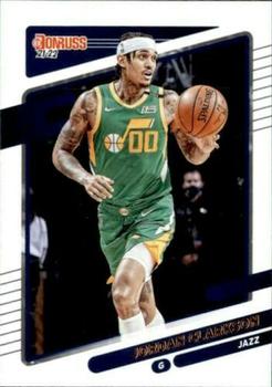 Jordan Clarkson Utah Jazz 2021/22 Panini Donruss Basketball #128