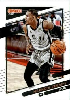 Dejounte Murray San Antonio Spurs 2021/22 Panini Donruss Basketball #157