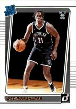 Day'Ron Sharpe Brooklyn Nets 2021/22 Panini Donruss Basketball Base Rated Rookie #215