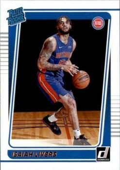 Isaiah Livers Detroit Pistons 2021/22 Panini Donruss Basketball Base Rated Rookie #227